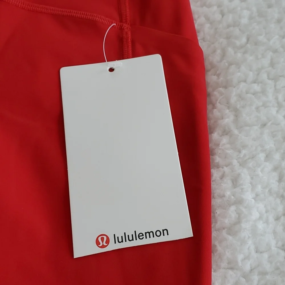 Lululemon Swift Speed HR Crop 21" Dark Red - Picture 7 of 17